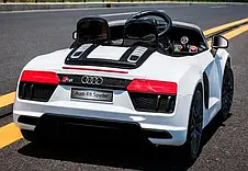 Дитячий електромобіль машина Audi R8 Spyder M 3449EBLR-1 (MP3, SD, USB, мотори 2x35W, акум.12V7AH), фото 4