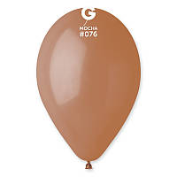 Кулі повітряні коричневі 10"(25 см) пастель Gemar