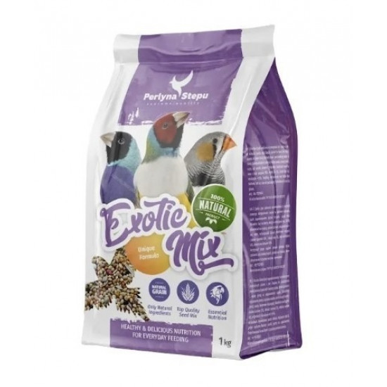 Перлина Степу Perlyna Stepu Exotic Mix зерносуміш для екзотичних птахів, 1кг