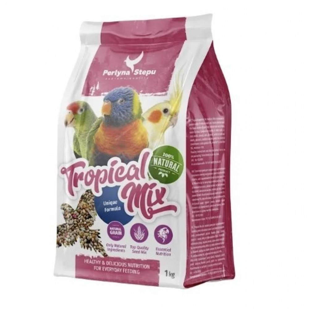 Перлина Степу Perlyna Stepu Tropical Mix суміш для тропічних папуг, 1кг