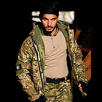 Тактична куртка Han-Wild G8P G8YJSCFY Camouflage 2XL чоловіча вологовідштовхувальна 26 шт., фото 4