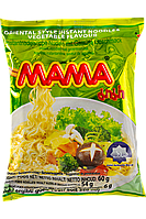 Лапша быстрого приготовления цельнозерновая овощная Vegetable Flavour MAMA 60 г