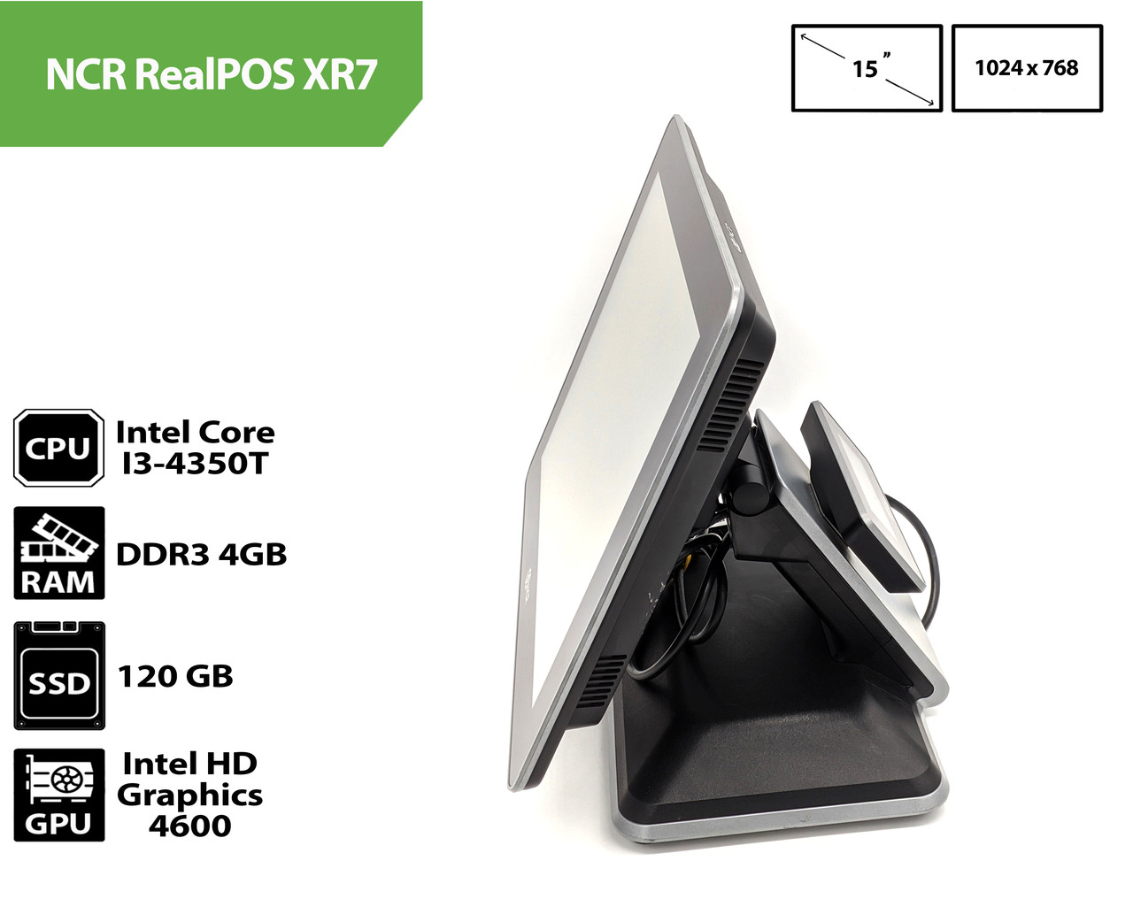 Касовий POS термінал NCR RealPOS XR7, фото 1