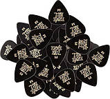 Медиатор Ernie Ball 9114 Cellulose Acetate Nitrate Black Guitar Pick Medium 0.72 mm, фото 2