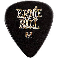 Медиатор Ernie Ball 9114 Cellulose Acetate Nitrate Black Guitar Pick Medium 0.72 mm