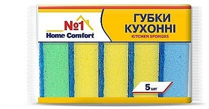 Губка кухонна Home Comfort 5шт (46), фото 1