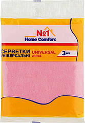Серветки для прибирання Home Comfort універсальні 3шт (35)