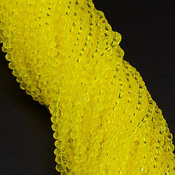 Намистини Swarovski огранювання рондель 2,5х2 мм Ø 0,5 мм 170 шт. Жовтий 033