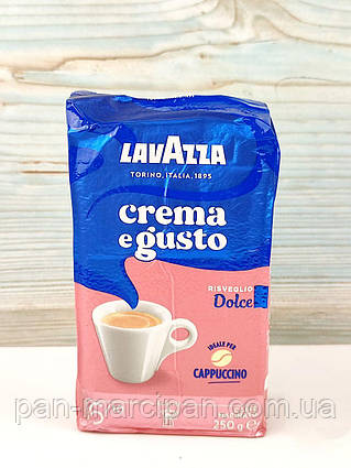 Кава мелена Lavazza Crema E Gusto Dolce 250 г Італія