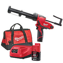 Клейовий пістолет Milwaukee M12 PCG/310C-201B 4933441655