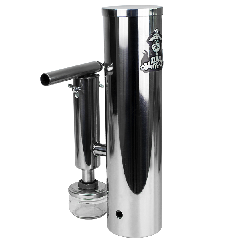 Димогенератор для копчення Дід Коптенко 2,5 з конденсатосборником із нержавійки