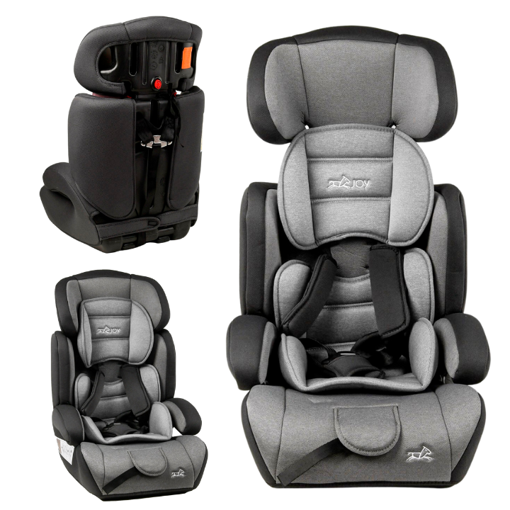 Крісло для машини дитяче універсальне JOY 9-36 кг Grey з положенням для сну - фото 6 - id-p2022383444