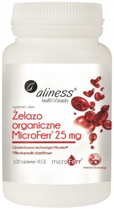 Medicaline Органічне залізо MicroFerr 25 мг таблетки 100 шт.