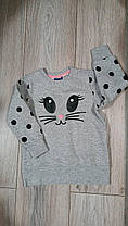Кофта-туніка светр із начосом для дівчинки