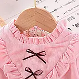 Дитяча вельветова сукня для дівчинки розмір 86, фото 3