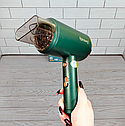 Професійний фен для волосся Rainberg RB-2212 8800W / Потужний фен для волосся Зелений, фото 8