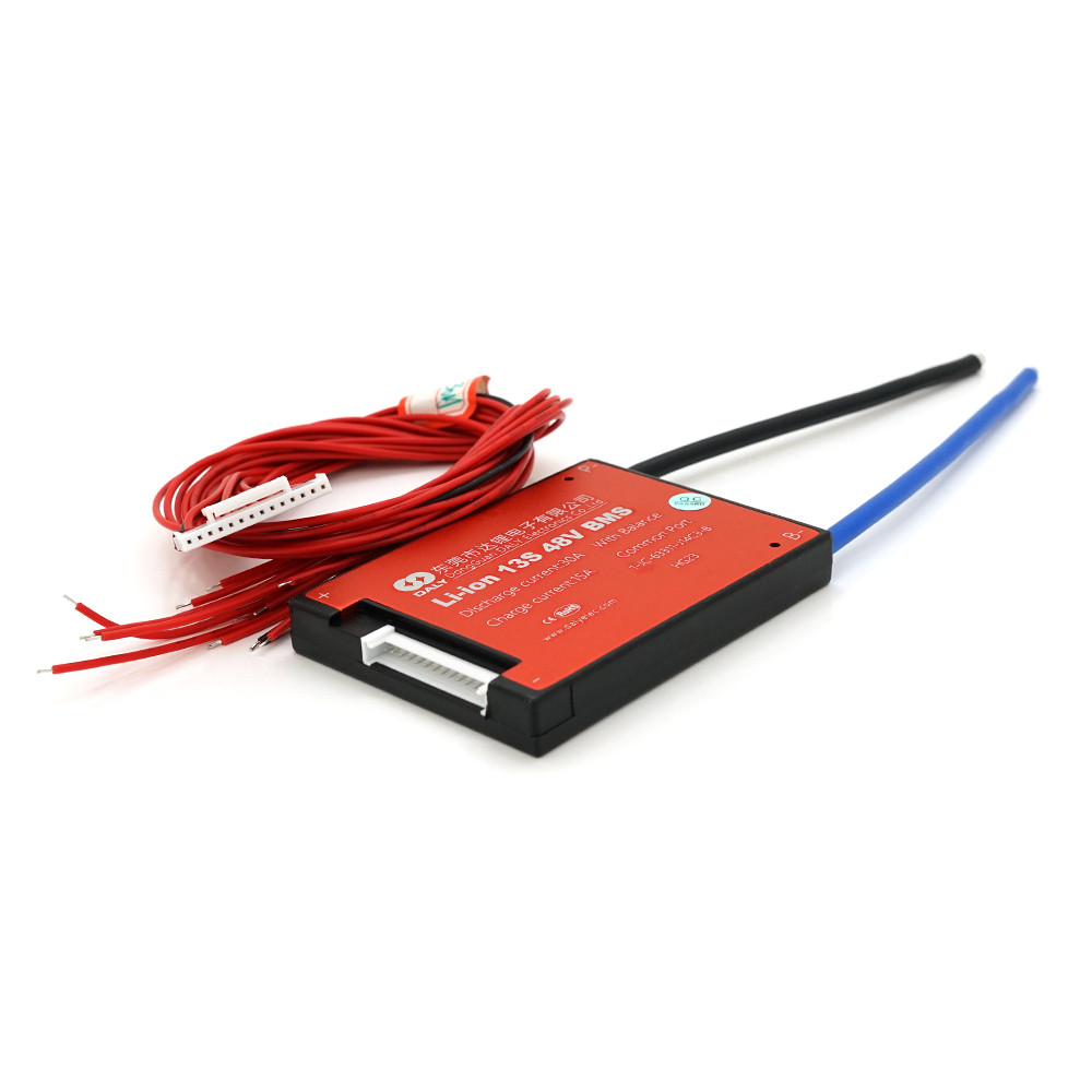 BMS плата DaLy Li-ion  48V 13S 30A симетрія