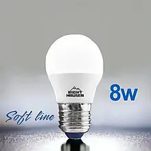 Лампа RIGHT HAUSEN LED Soft Line Коло 8W E27 4000K HN-251060