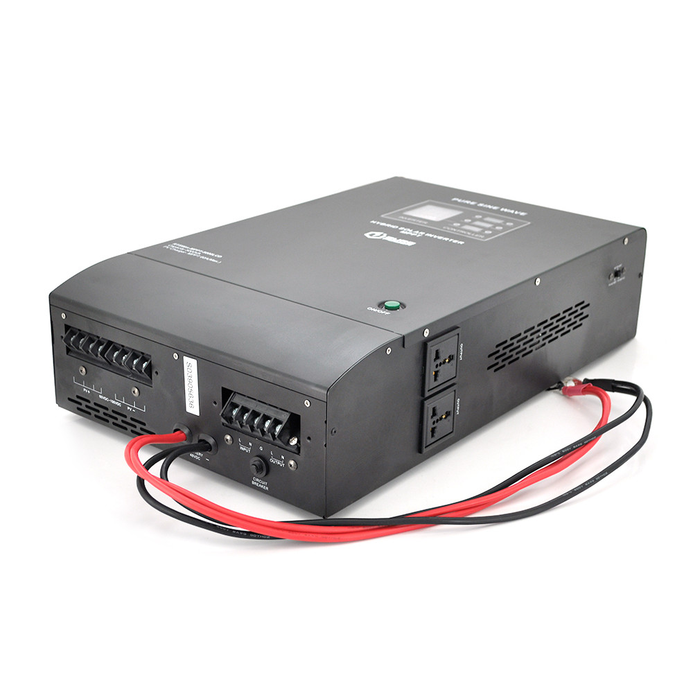 Гібридний інвертор Europower RTSWm-MPPT-5000LCD, 3500W, 48V, струм заряду 20/40A, 140-275V, MPPT (20/40А,