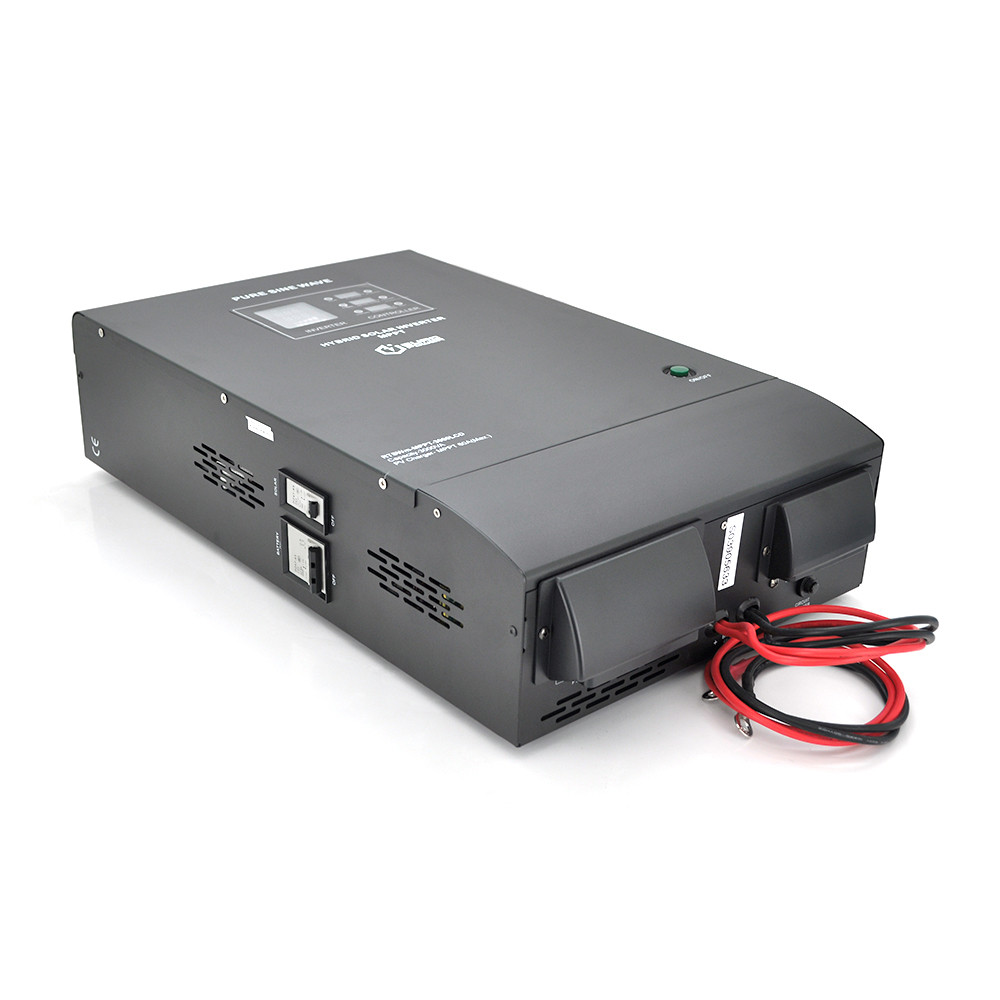 Гібридний інвертор Europower RTSWm-MPPT-3000LCD, 2100W, 48V, струм заряду 20/40A, 140-275V, MPPT (20/40А,