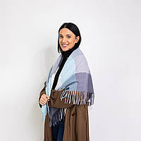 Хустка тепла Клітинка (кашемір) 100х100 см.