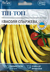 Насіння квасолі стручкової Тіп-топ 15г ТМ ВЕЛЕС