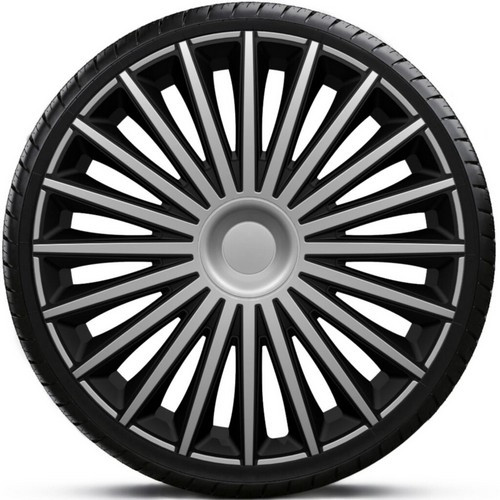 Kолпаки R14 DAKOTA SILVER&BLACK 4шт, фото 1