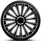 Kолпаки R13 Lemans PRO SILVER/BLACK, фото 2