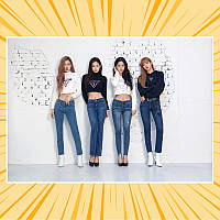 Плакат А4 K-Pop Black Pink 004