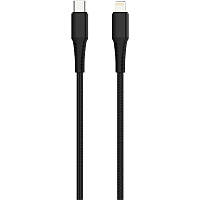 Кабель USB Gelius G-Power GP-UC104 PD Type-C/Lightning (1м) (18W) Black