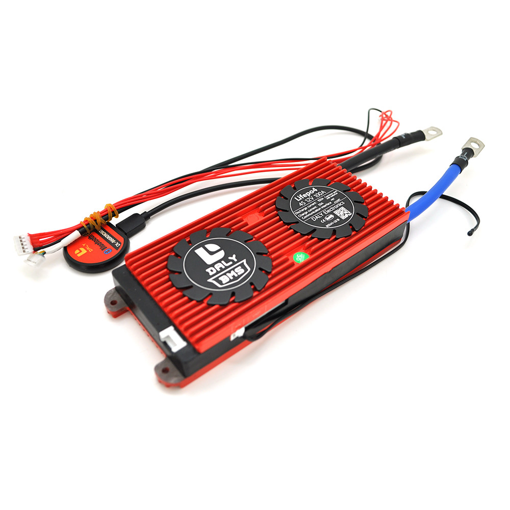 BMS smart плата DaLy LiFePO4 12V 4S 100A симетрія з Bluetooth, фото 1