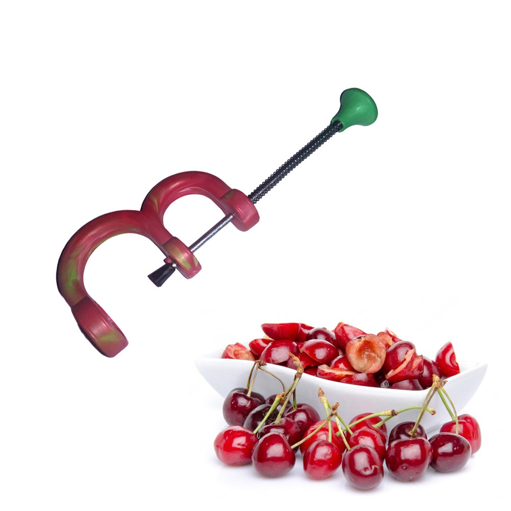 Прилад для видалення кісточок видавлювач кісточки (нержавіюча сталь, пластик), фото 1