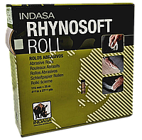 Наждачная бумага на поролоновой основе Indasa Rhynosoft 115 мм х 25 м. P280
