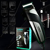 Профессиональная машинка для стрижки волос VGR V 121- с насадками/0т 3до 20 мм./ проводная