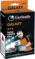 М'ячі для настільного тенісу 6 шт. Garlando Galaxy 3 Stars (2C4-119) лучшая цена с быстрой доставкой по