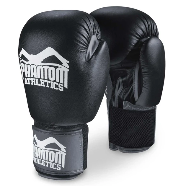 Боксерські рукавиці Phantom Ultra Black 12 унцій