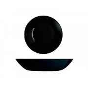 Тарілка супова Diwali Black Luminarc чорна 20 см P0787