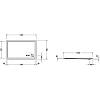 Душовий піддон Duravit Starck Slimline 720126000000000 140х90 см, фото 3
