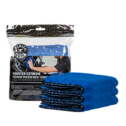 Рушник Monster Extreme Thickness Towel, Blue 40 x 40 см