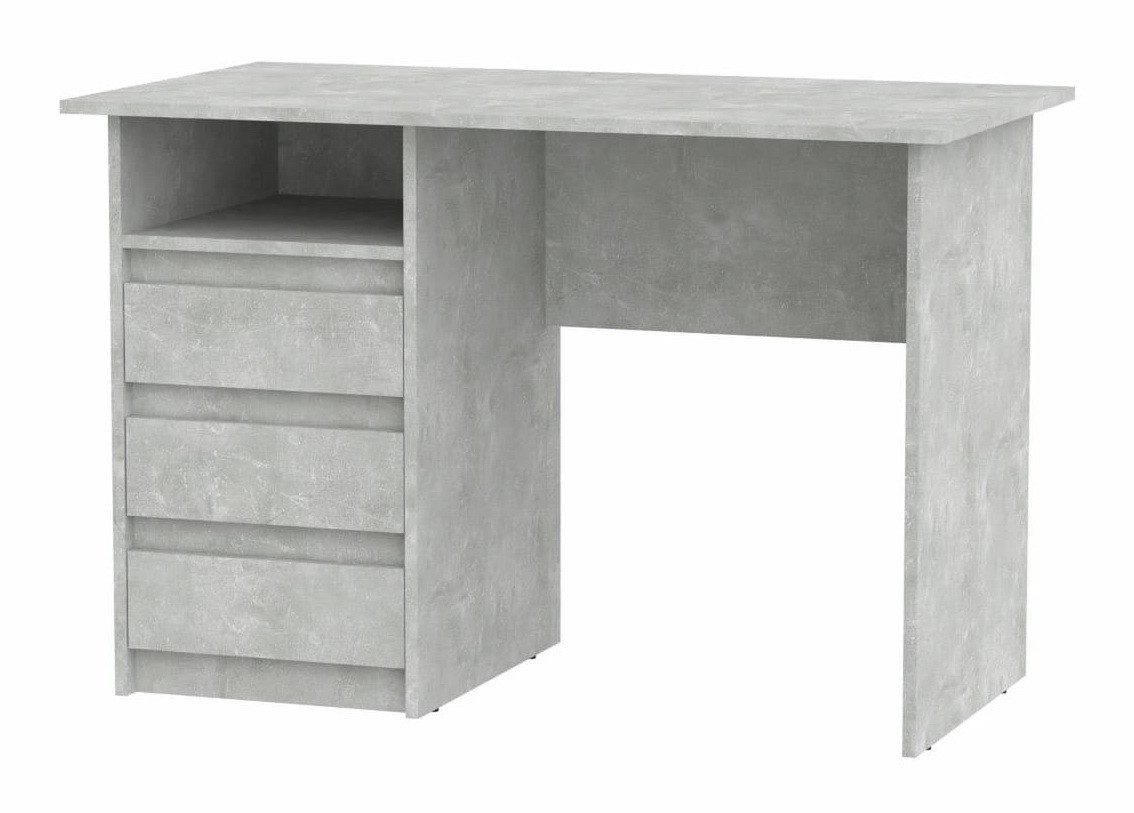 Стіл письмовий "Декан" 110х60 см. Колір Ательє світлий, фото 1