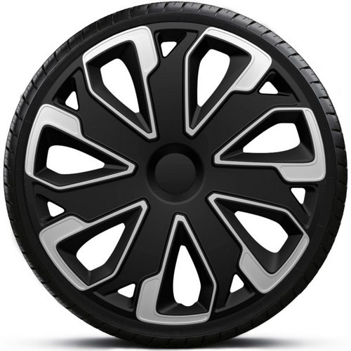 Kолпаки R16 ULTIMO SILVER&BLACK 4шт, фото 1