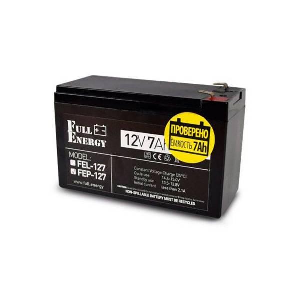 Акумулятор для сигналізації Full Energy FEP-127, 7Ah/12V