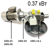 Мотор-редуктор 0.37 кВт з останньою годівницею J мотор для лінії годування (MINIMAX)
