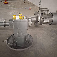 Мотор для лінії годування птиці 0.55 кВт обладнання для птахофабрик, фото 4