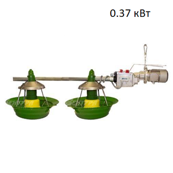 Мотор-редуктор із останньою годівницею для Індиків 0.37 кВт