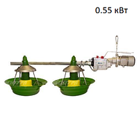 Мотор-редуктор с последней кормушкой для Индеек 0.55 кВт мотор системы кормления, подачи корма