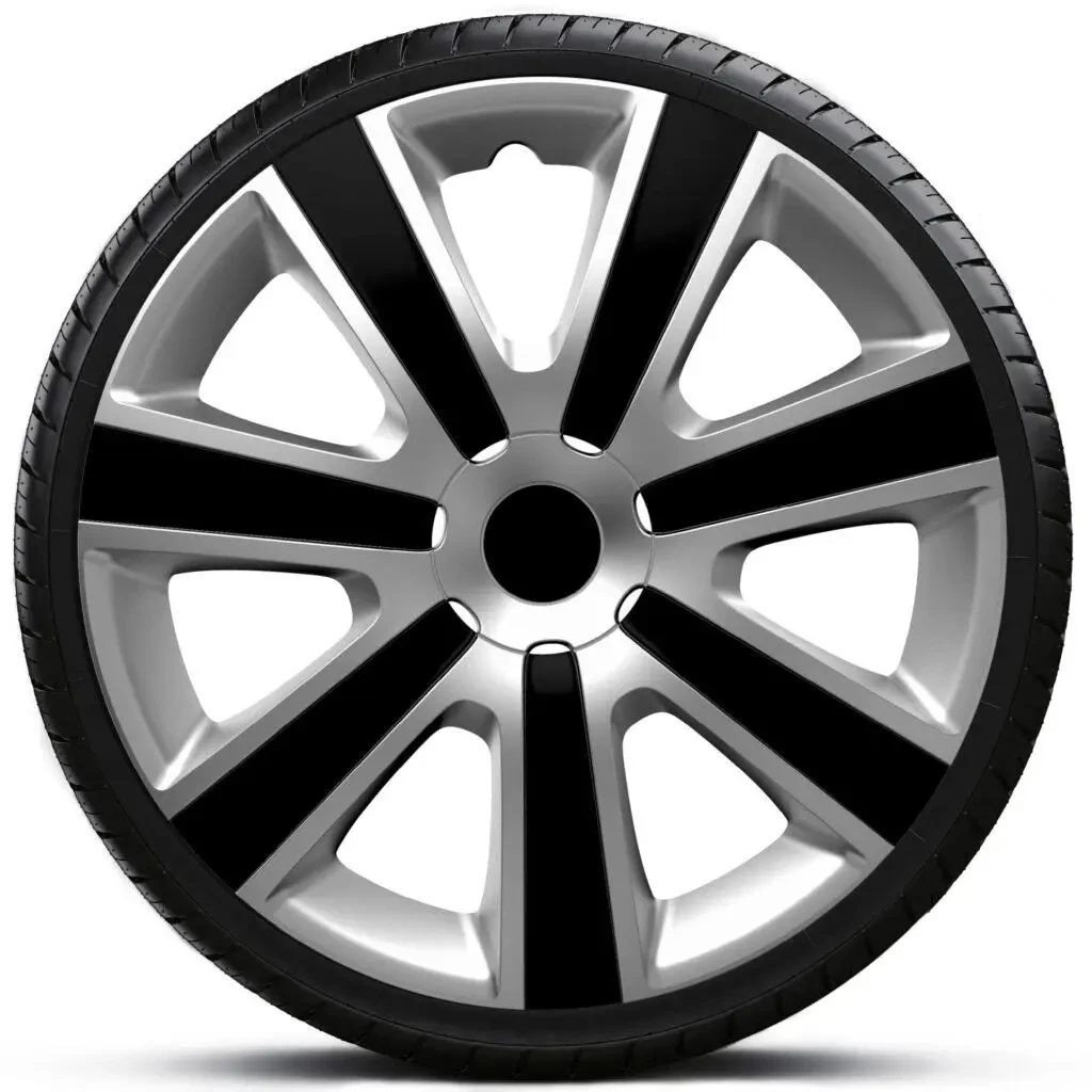 Kолпаки R16 VR SILVER&BLACK 4шт, фото 1