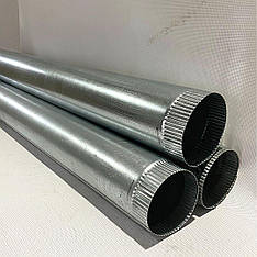 Труба для димоходу оцинкована (d 110, 1 метр)