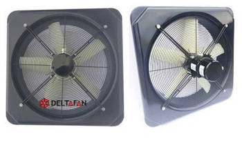 Вентилятор промисловий змішувач повітря для пташників  DELTAFAN D= 630mm 400V трифазний