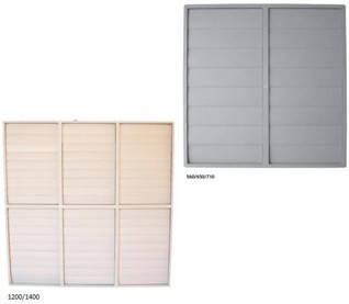 Жалюзі для осьового вентилятора заслінка для настінних вентиляторів Deltafan 1000*1000